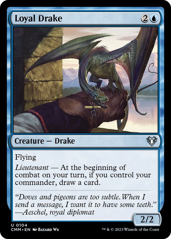 Loyal Drake 104 card