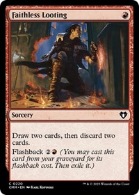 Faithless Looting (Commander Masters)