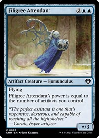 Filigree Attendant (Commander Masters)