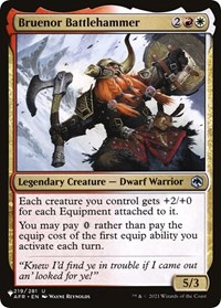 Bruenor Battlehammer (The List Reprints)