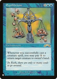 Equilibrium (The List Reprints)