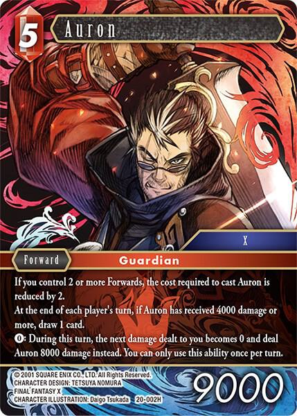 Auron - Dawn of Heroes - Final Fantasy TCG - TCGplayer.com