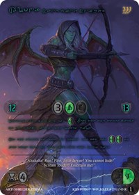 Alona, Sanguine Sniper (Green Kryptik Language)