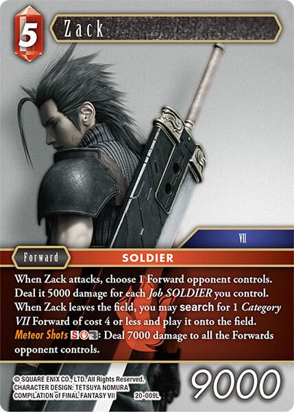 Zack - Dawn of Heroes - Final Fantasy TCG - TCGplayer.com