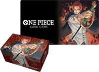One Piece Card Game: Playmat and Storage Box Set - Shanks from Bandai Supply Bundles Pokemon card image