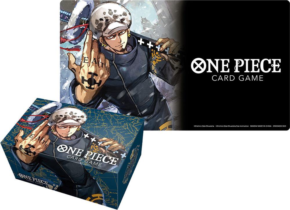 One Piece Card Game: Playmat and Storage Box Set - Trafalgar Law