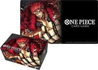 One Piece Card Game: Playmat and Storage Box Set - Eustass"Captain"Kid from Bandai Supply Bundles Pokemon card image