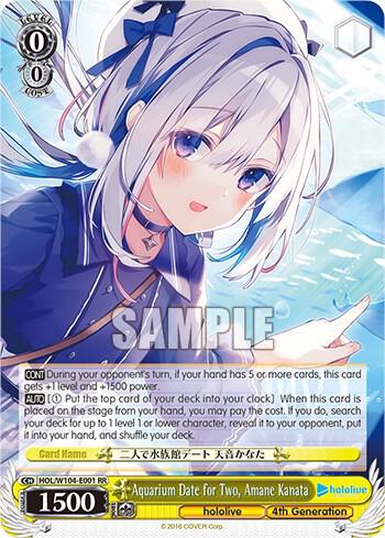 Aquarium Date for Two, Amane Kanata - hololive production Vol.2