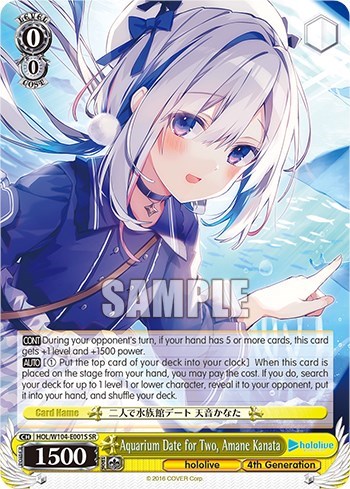Aquarium Date for Two, Amane Kanata (SR) hololive production Vol.2 card price