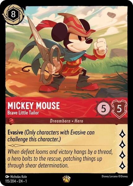 Mickey Mouse - Brave Little Tailor - The First Chapter