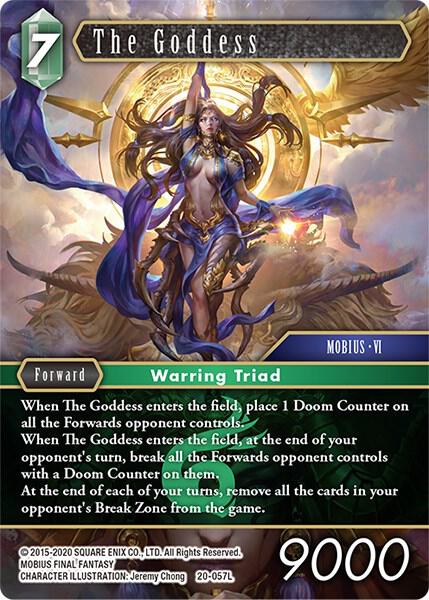 Goddess⭐︎ The Goddess - Dawn of Heroes - Final Fantasy TCG - TCGplayer.com