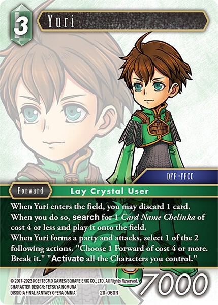 Yuri - Dawn of Heroes - Final Fantasy TCG - TCGplayer.com