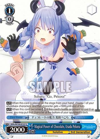 Magical Power of Chocolate, Usada Pekora