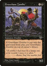 Gravebane Zombie - Mirage - Magic: The Gathering card
