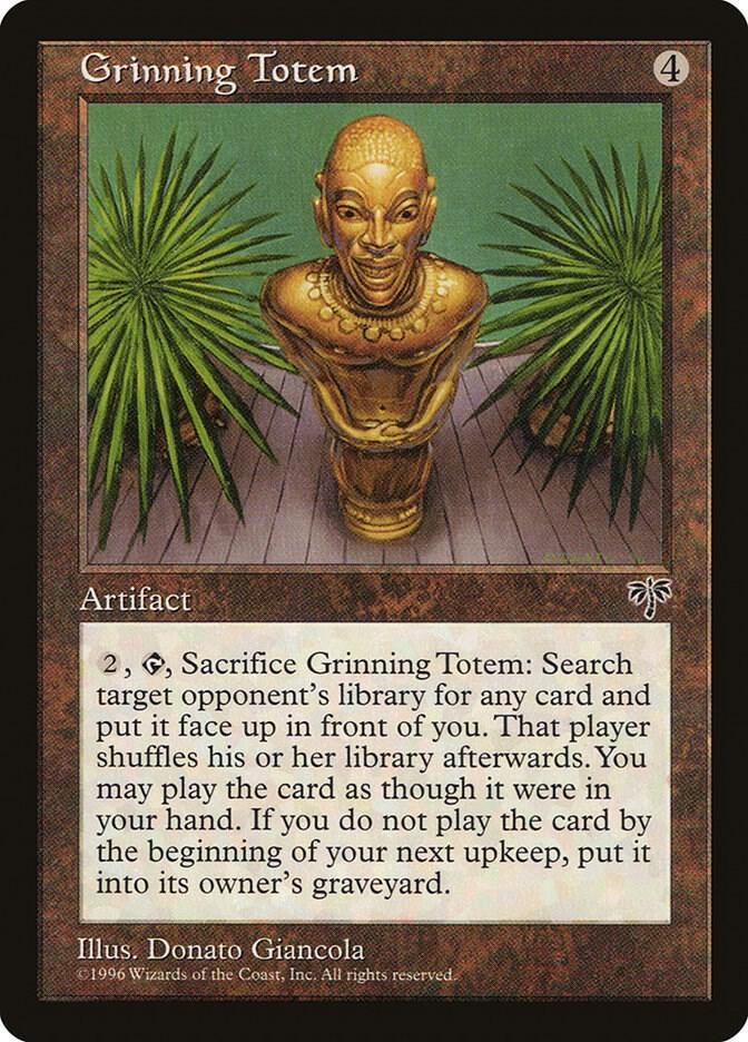 Grinning Totem - Mirage - Magic: The Gathering - TCGplayer.com