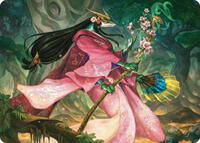 Sakiko, Mother of Summer Art Card