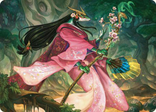 Sakiko, Mother of Summer Art Card