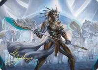 Kemba, Kha Regent Art Card (Gold-Stamped Signature)