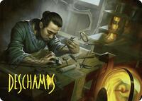 Renowned Weaponsmith Art Card (Gold-Stamped Signature)