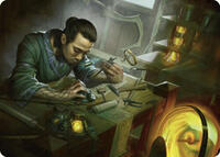 Renowned Weaponsmith Art Card