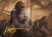 Rise from the Tides Art Card (Gold-Stamped Signature)