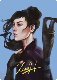 Yuriko, the Tiger's Shadow Art Card (Gold-Stamped Signature)