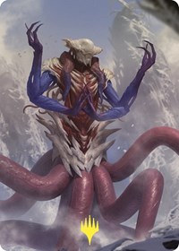 Zhulodok, Void Gorger Art Card (Gold-Stamped)