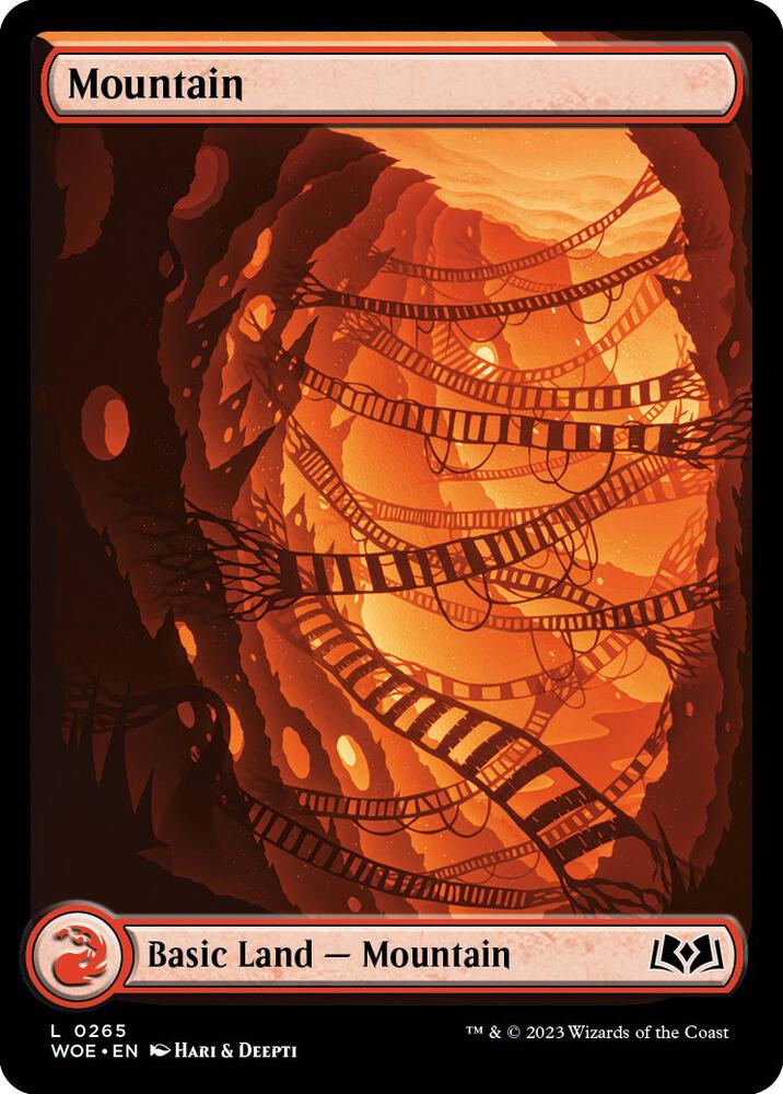 Mountain (0265) - Wilds of Eldraine - Magic: The Gathering