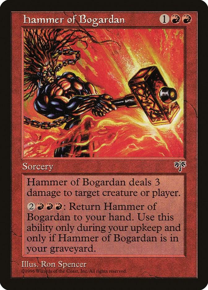 Hammer of Bogardan - Mirage - Magic: The Gathering - TCGplayer.com