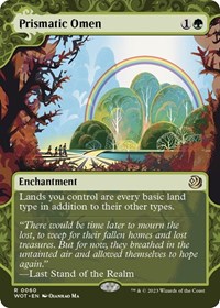 Prismatic Omen (Wilds of Eldraine: Enchanting Tales)
