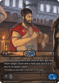 Davy (Wave 2 Prize Support Cards)