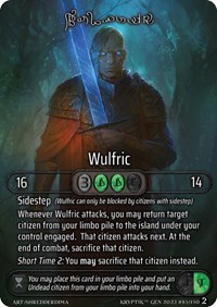 Wulfric (Wave 2 Prize Support Cards)