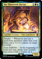 amy pond mtg card [969] [Extended Art] [Universes Beyond: Doctor Who] [Surge Foil]  Face to Face Games Magic The Gathering - Universes