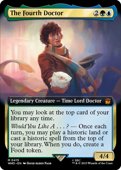 The Fourth Doctor (Extended Art)