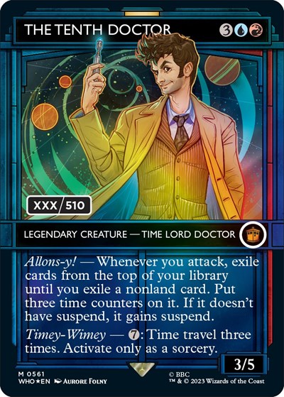 The Tenth Doctor (Serial Numbered)