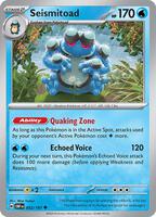 Seismitoad - SV03: Obsidian Flames - Pokemon - TCGplayer.com