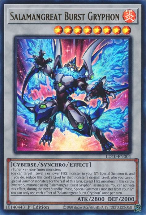 Salamangreat Burst Gryphon - Legendary Duelists: Soulburning
