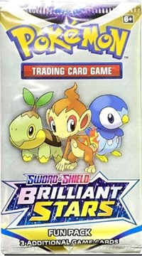Brilliant Stars Fun Pack from SWSH09: Brilliant Stars Pokemon card image