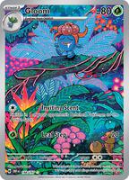 Pokemon TCG Obsidian Flames # 198/197 Gloom Full Art Golden