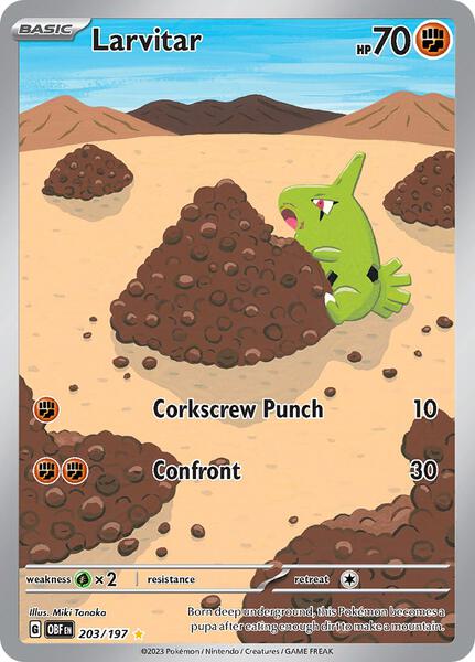 Larvitar card image