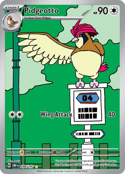 Pidgeotto card image