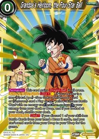 Grandpa's Heirloom, the Four-Star Ball card art