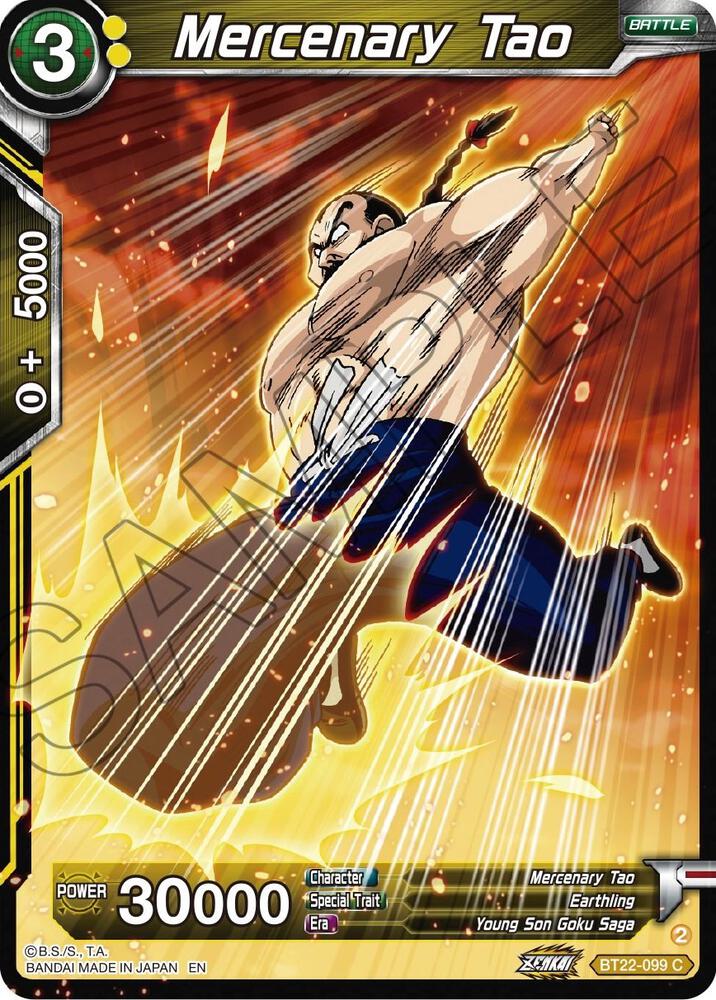 Mercenary Tao #BT22-099 — Critical Blow