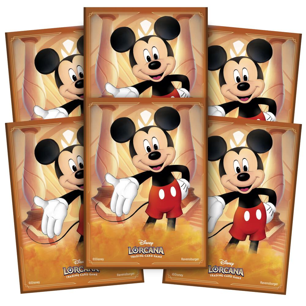 Disney Lorcana Card Sleeves - Mickey Mouse (65-Pack