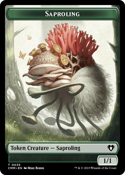Saproling // Myr Double-Sided Token