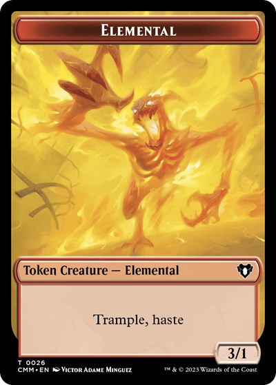 Elemental (0026) // Assassin Double-Sided Token