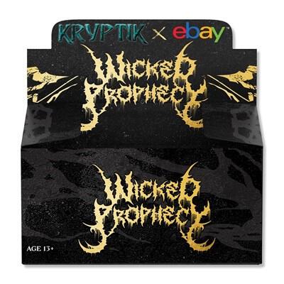 2023 Kryptik TCG Wicked Prophecy (eBay Gen Con Exclusive) Booster Box Wicked Prophecy Wave 1 eBay Gen Con Exclusive