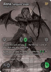 Alona, Sanguine Sniper