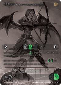 Alona, Sanguine Sniper (Silver Kryptik Language)