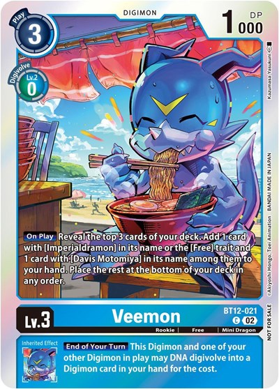 Veemon (Gen Con 2023) Digimon Promotion Cards card price